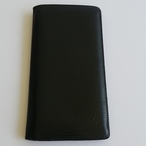 Louis Vuitton Brazza Wallet Epi Black Unisex - Picture 2 of 15